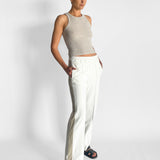 Twill Strip Detail Pant