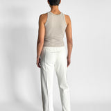 Twill Strip Detail Pant
