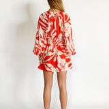 Tie Front Mini Dress