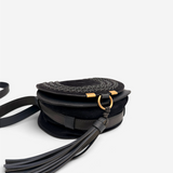 Marcie Mini Suede and Leather Crossbody
