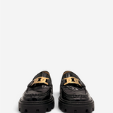 Gomma Pesante Leather Loafers