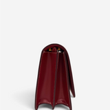 Two Tone Canvas and Leather TB Bag