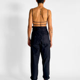 Cropped Tapered Pant