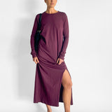 Longline Long Sleeve Dress