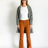 Drill Wide Leg Pant