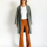 Drill Wide Leg Pant