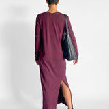 Longline Long Sleeve Dress