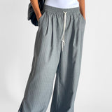 Drawstring Relaxed Pants