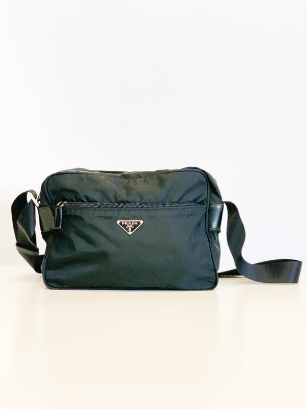 Tessuto Vela Sport Messenger Bag
