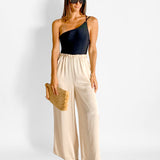 Bias Cut Silk Pant