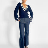 V Neck Cashmere Sweater