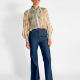 Patchwork Floral Shirt