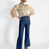 Patchwork Floral Shirt