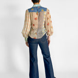 Patchwork Floral Shirt