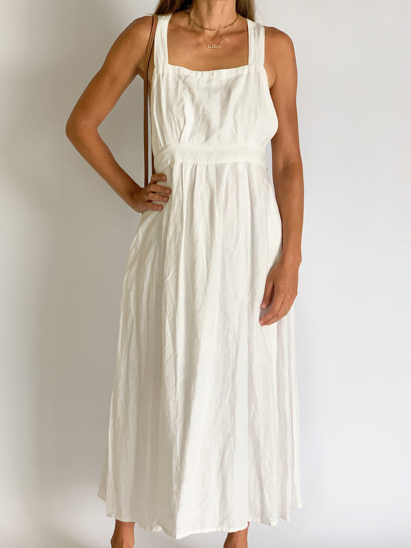 Apron Linen Dress