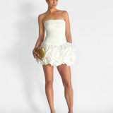 Violette Bubble Hem Mini Dress