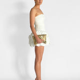 Violette Bubble Hem Mini Dress