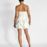 Violette Bubble Hem Mini Dress