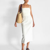 Ruched Column Dress