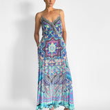 Strappy Wrap Dress