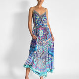 Strappy Wrap Dress