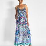 Strappy Wrap Dress