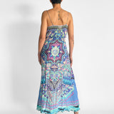 Strappy Wrap Dress