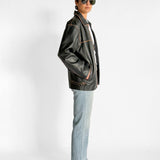 Faded Leather Jacket