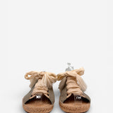 Harper Lace Up Espadrille Slides