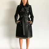 Stud Feature Trench Coat