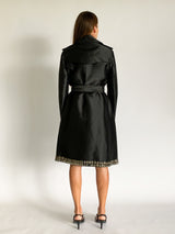 Stud Feature Trench Coat