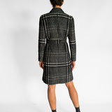 Wool Blend Double Breasted Coat