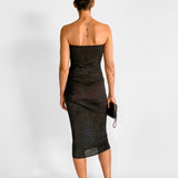 Lurex Column Dress