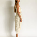 Italian Linen Pant and Crop Top Set