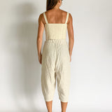 Italian Linen Pant and Crop Top Set