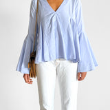 Bell Sleeve Swing Top