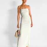 Strapless Tie Back Dress