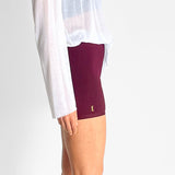 Ribbed Knit Biker Short