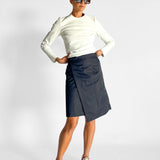 Wrap Asymmetric Skirt