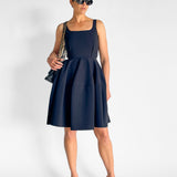 Peplum Mini Dress