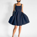 Peplum Mini Dress