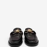 Astaire Knot Leather Mules