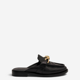 Astaire Knot Leather Mules