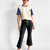 Cropped Flare Jeans