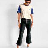 Cropped Flare Jeans