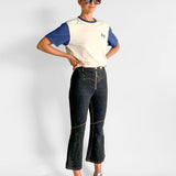 Cropped Flare Jeans