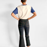 Cropped Flare Jeans