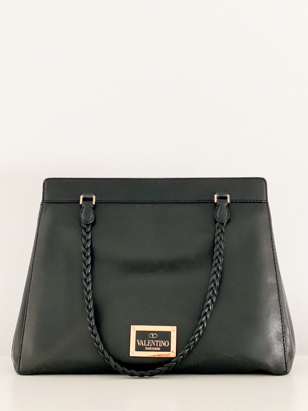 Demetra Lace Leather Bag