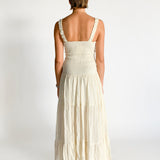 Shirred Maxi Dress