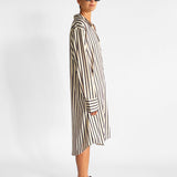 Resort Silk Shirt Dress